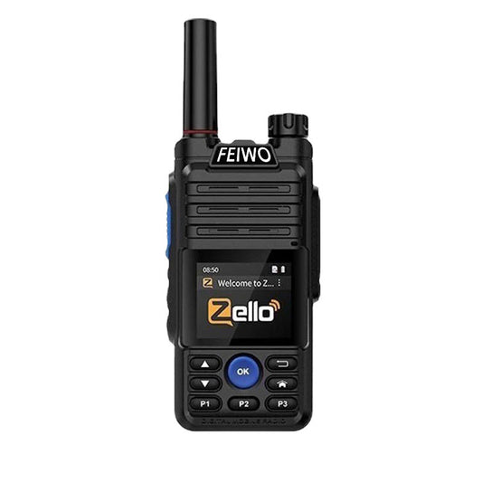 FeiWo B5 Global Walkie-Talkie:Long Range for Family, Construction, Logistics, Transportation, Hotels, Shopping Malls, Outdoors and Emergency Rescue Encrypted Two Way Radios